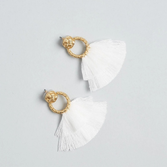 For Love And Lemons Jewelry - For Love and Lemons Loop Fringe earrings